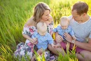 Heckman Family | St. Patrick’s Park | South Bend Indiana | One Year Session