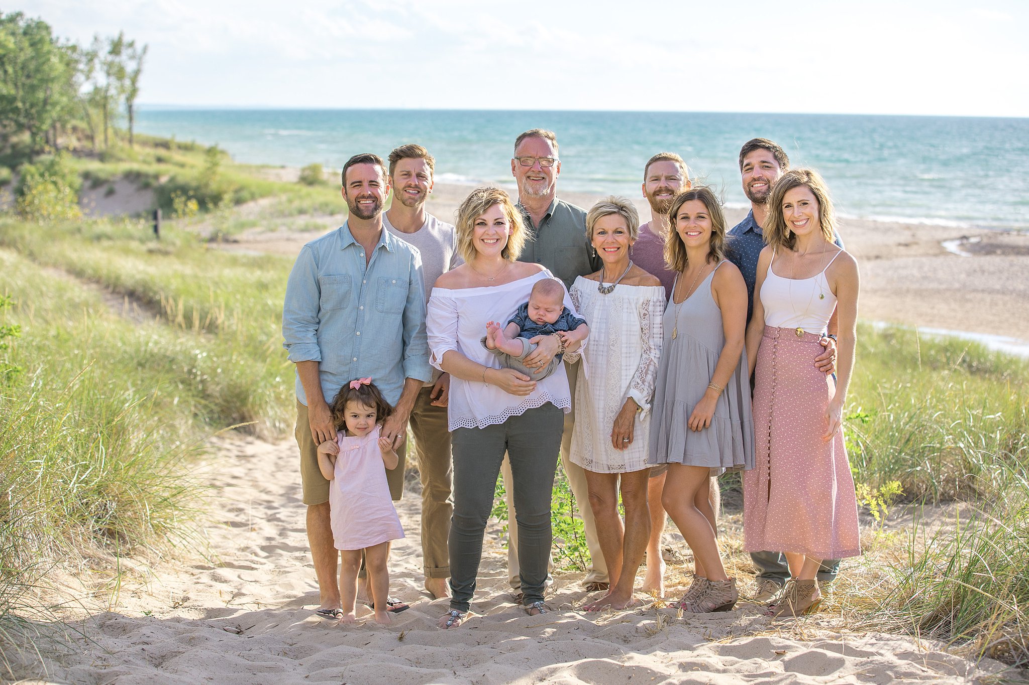 O'Brien Family | Warren Dunes | Sawyer Michigan Family Photographer | Toni Jay Photography
