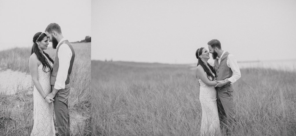 Jonathan + Keli | New Buffalo, MI Private Beach Elopement | Wedding | Toni Jay Photography