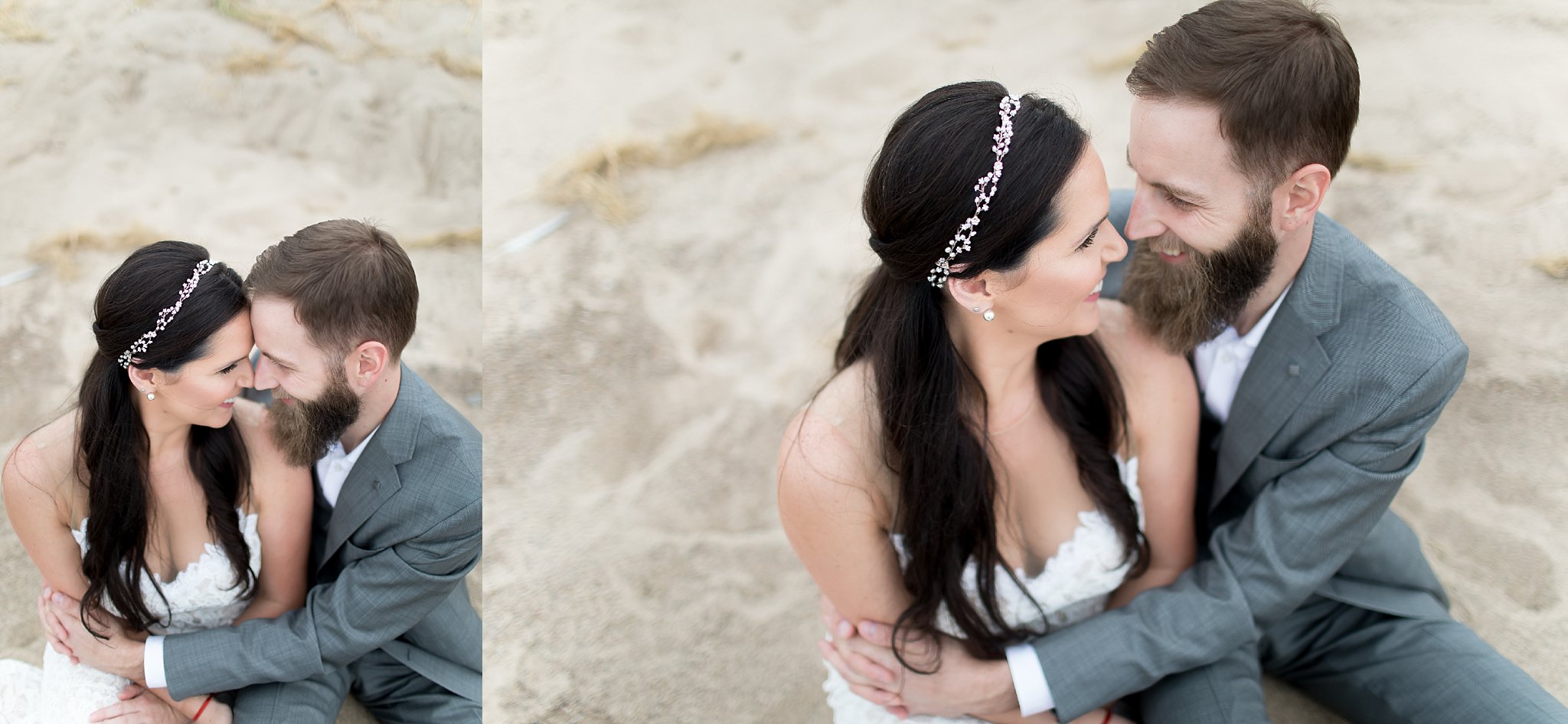 Jonathan + Keli | New Buffalo, MI Private Beach Elopement | Wedding | Toni Jay Photography