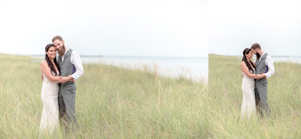 Jonathan + Keli | New Buffalo, MI Private Beach Elopement | Wedding | Toni Jay Photography