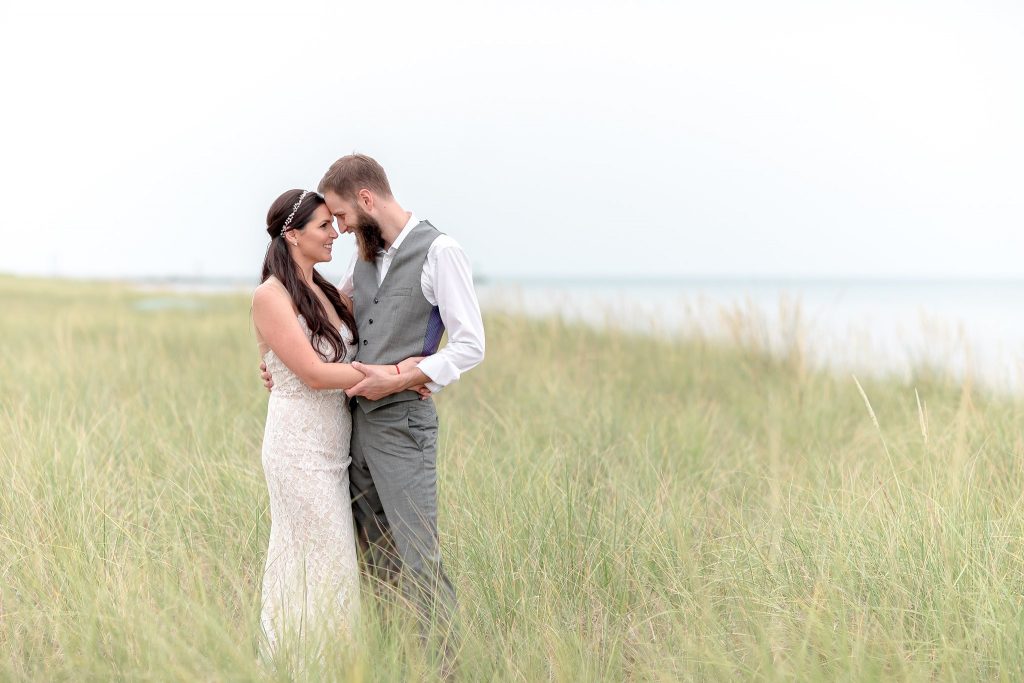 Jonathan + Keli | New Buffalo, MI Private Beach Elopement | Wedding | Toni Jay Photography