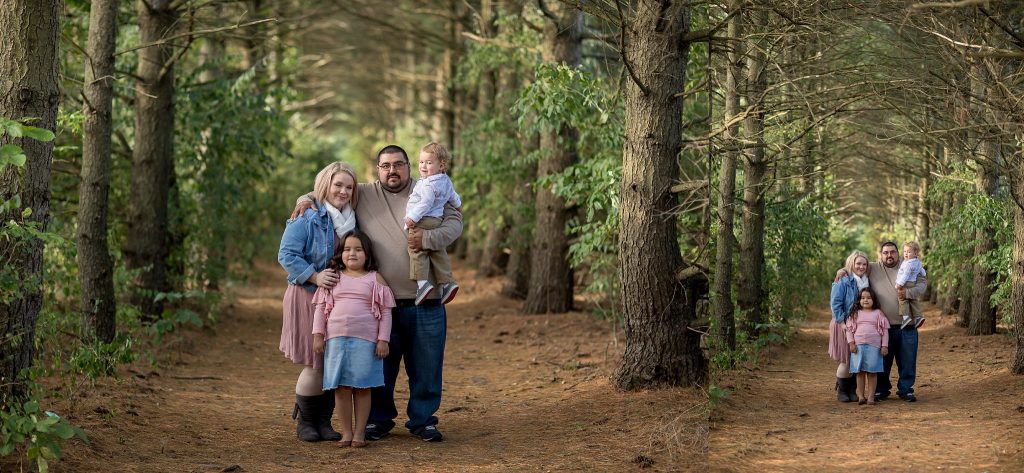 South Bend Family Photographer | Thrasher Family | St. Patrick's County Park | Toni Jay Photography