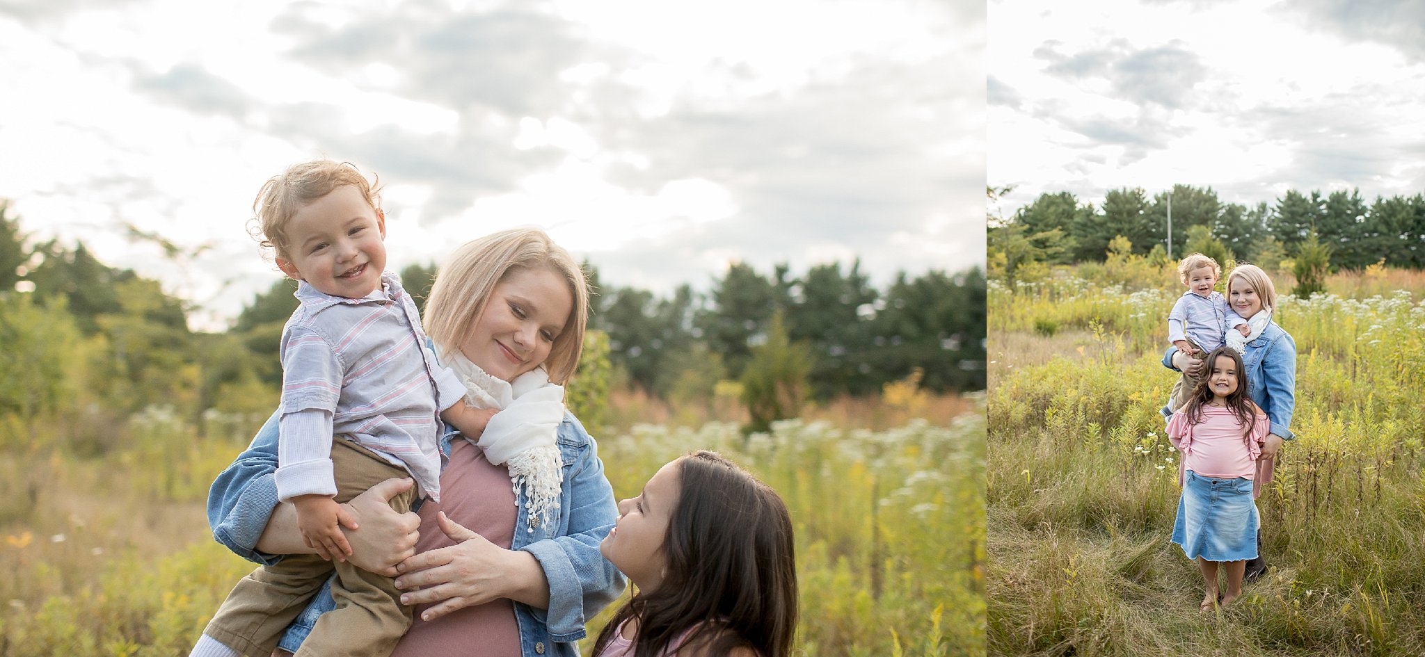 South Bend Family Photographer | Thrasher Family | St. Patrick's County Park | Toni Jay Photography