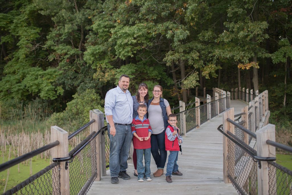 Mandeville Family | Galien River County Park | New Buffalo, MI | New Buffalo Family Photographer | Toni Jay Photography