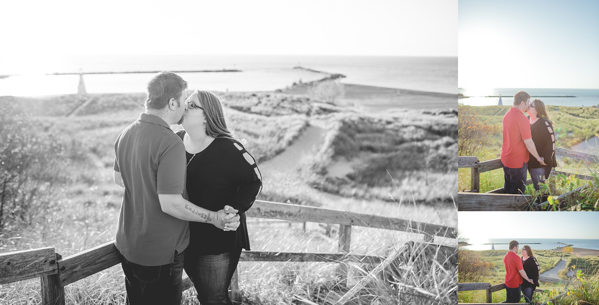 Engaged Couple | New Buffalo Michigan Engagement Photographer | Toni Jay Photography
