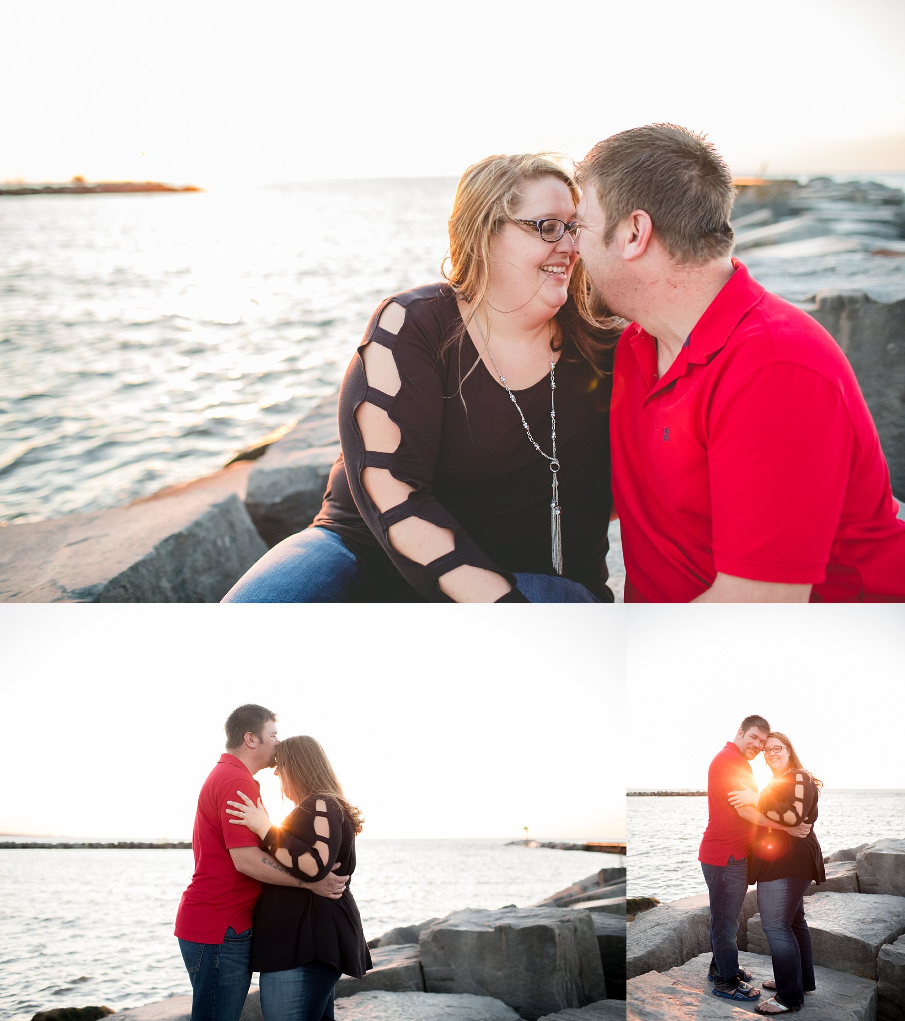 Engaged Couple | New Buffalo Michigan Engagement Photographer | Toni Jay Photography