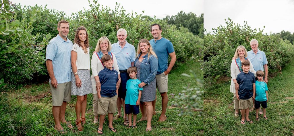 Brunst Family | Extended Family Session | Blueberry Dune Farm | New Buffalo Michigan | New Buffalo Extended Family Photographer | Toni Jay Photography