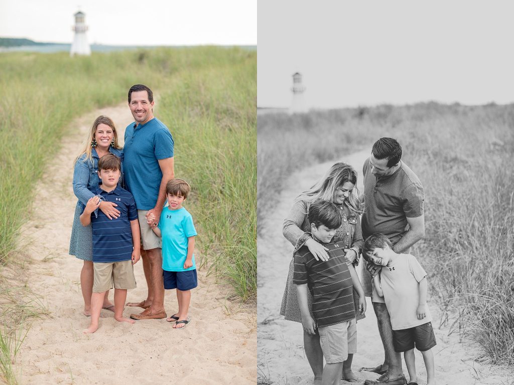 Brunst Family | Extended Family Session | Blueberry Dune Farm | New Buffalo Michigan | New Buffalo Extended Family Photographer | Toni Jay Photography