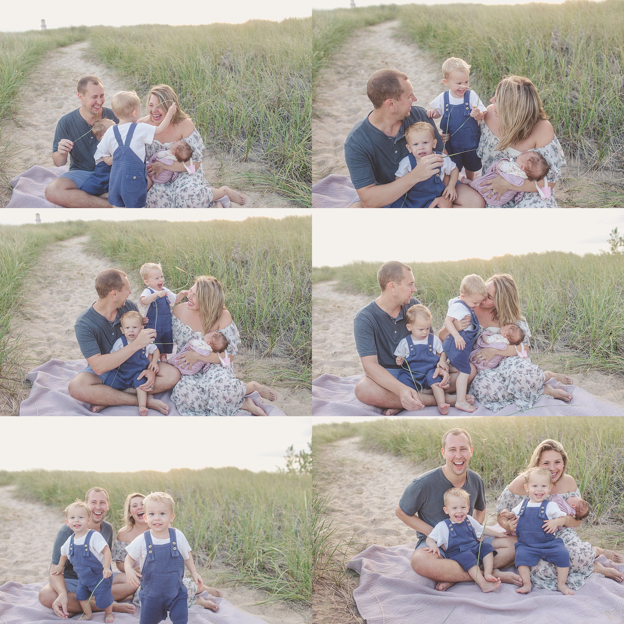 Heckman Family | Family Session | New Buffalo, MI | Toni Jay Photography