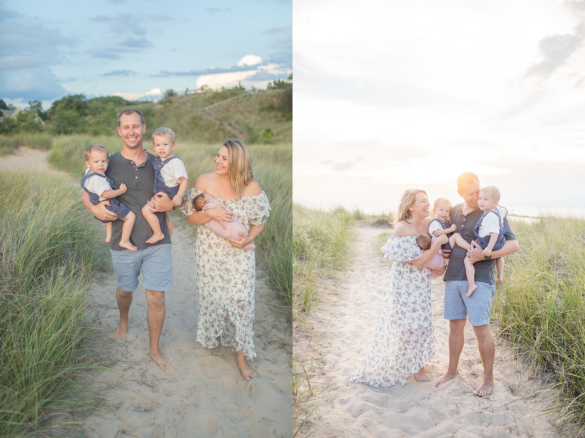 Heckman Family | Family Session | New Buffalo, MI | Toni Jay Photography